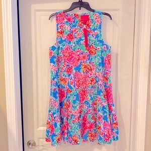 Lilly Pulitzer Trina Dress Size M Rose to the Occasion, new w/tags